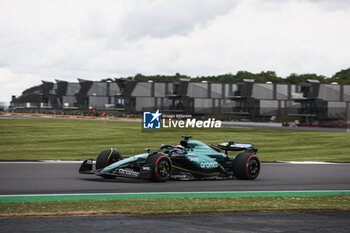 2024-07-05 - 18 STROLL Lance (can), Aston Martin F1 Team AMR24, action during the Formula 1 Qatar Airways British Grand Prix 2024, 12th round of the 2024 Formula One World Championship from July 5 to 7, 2024 on the Silverstone Circuit, in Silverstone, United Kingdom - F1 - BRITISH GRAND PRIX 2024 - FORMULA 1 - MOTORS