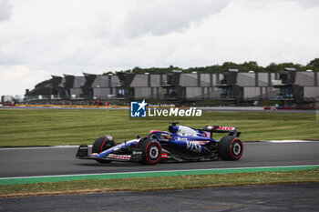 2024-07-05 - 03 RICCIARDO Daniel (aus), Visa Cash App RB F1 Team VCARB 01, action during the Formula 1 Qatar Airways British Grand Prix 2024, 12th round of the 2024 Formula One World Championship from July 5 to 7, 2024 on the Silverstone Circuit, in Silverstone, United Kingdom - F1 - BRITISH GRAND PRIX 2024 - FORMULA 1 - MOTORS