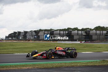 2024-07-05 - 11 PEREZ Sergio (mex), Red Bull Racing RB20, action during the Formula 1 Qatar Airways British Grand Prix 2024, 12th round of the 2024 Formula One World Championship from July 5 to 7, 2024 on the Silverstone Circuit, in Silverstone, United Kingdom - F1 - BRITISH GRAND PRIX 2024 - FORMULA 1 - MOTORS