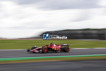 2024-07-05 - 16 LECLERC Charles (mco), Scuderia Ferrari SF-24, action during the Formula 1 Qatar Airways British Grand Prix 2024, 12th round of the 2024 Formula One World Championship from July 5 to 7, 2024 on the Silverstone Circuit, in Silverstone, United Kingdom - F1 - BRITISH GRAND PRIX 2024 - FORMULA 1 - MOTORS