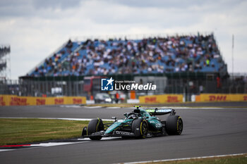 2024-07-05 - 14 ALONSO Fernando (spa), Aston Martin F1 Team AMR24, action during the Formula 1 Qatar Airways British Grand Prix 2024, 12th round of the 2024 Formula One World Championship from July 5 to 7, 2024 on the Silverstone Circuit, in Silverstone, United Kingdom - F1 - BRITISH GRAND PRIX 2024 - FORMULA 1 - MOTORS