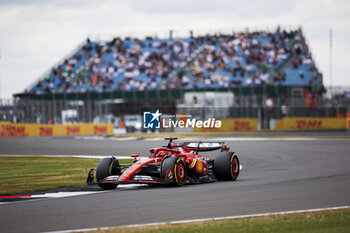 2024-07-05 - 16 LECLERC Charles (mco), Scuderia Ferrari SF-24, action during the Formula 1 Qatar Airways British Grand Prix 2024, 12th round of the 2024 Formula One World Championship from July 5 to 7, 2024 on the Silverstone Circuit, in Silverstone, United Kingdom - F1 - BRITISH GRAND PRIX 2024 - FORMULA 1 - MOTORS