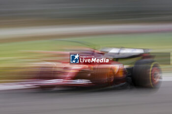 2024-07-05 - 16 LECLERC Charles (mco), Scuderia Ferrari SF-24, action during the Formula 1 Qatar Airways British Grand Prix 2024, 12th round of the 2024 Formula One World Championship from July 5 to 7, 2024 on the Silverstone Circuit, in Silverstone, United Kingdom - F1 - BRITISH GRAND PRIX 2024 - FORMULA 1 - MOTORS