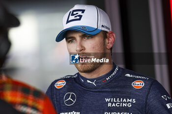 2024-07-05 - SARGEANT Logan (usa), Williams Racing FW46, portrait during the Formula 1 Qatar Airways British Grand Prix 2024, 12th round of the 2024 Formula One World Championship from July 5 to 7, 2024 on the Silverstone Circuit, in Silverstone, United Kingdom - F1 - BRITISH GRAND PRIX 2024 - FORMULA 1 - MOTORS