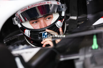 2024-07-05 - BEARMAN Ollie, Haas F1 Team VF-24 Ferrari, portrait, during the Formula 1 Qatar Airways British Grand Prix 2024, 12th round of the 2024 Formula One World Championship from July 5 to 7, 2024 on the Silverstone Circuit, in Silverstone, United Kingdom - F1 - BRITISH GRAND PRIX 2024 - FORMULA 1 - MOTORS