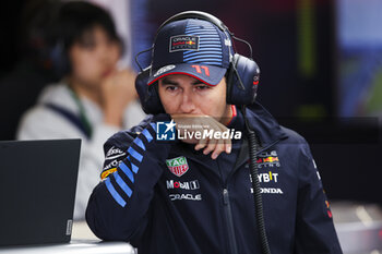 2024-07-05 - PEREZ Sergio (mex), Red Bull Racing RB20, portrait during the Formula 1 Qatar Airways British Grand Prix 2024, 12th round of the 2024 Formula One World Championship from July 5 to 7, 2024 on the Silverstone Circuit, in Silverstone, United Kingdom - F1 - BRITISH GRAND PRIX 2024 - FORMULA 1 - MOTORS