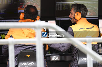 2024-07-05 - STELLA Andrea (ita), Team Principal of McLaren F1 Team, portrait during the Formula 1 Qatar Airways British Grand Prix 2024, 12th round of the 2024 Formula One World Championship from July 5 to 7, 2024 on the Silverstone Circuit, in Silverstone, United Kingdom - F1 - BRITISH GRAND PRIX 2024 - FORMULA 1 - MOTORS