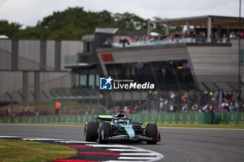 2024-07-05 - 18 STROLL Lance (can), Aston Martin F1 Team AMR24, action18 during the Formula 1 Qatar Airways British Grand Prix 2024, 12th round of the 2024 Formula One World Championship from July 5 to 7, 2024 on the Silverstone Circuit, in Silverstone, United Kingdom - F1 - BRITISH GRAND PRIX 2024 - FORMULA 1 - MOTORS