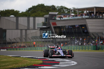 2024-07-05 - 03 RICCIARDO Daniel (aus), Visa Cash App RB F1 Team VCARB 01, action during the Formula 1 Qatar Airways British Grand Prix 2024, 12th round of the 2024 Formula One World Championship from July 5 to 7, 2024 on the Silverstone Circuit, in Silverstone, United Kingdom - F1 - BRITISH GRAND PRIX 2024 - FORMULA 1 - MOTORS