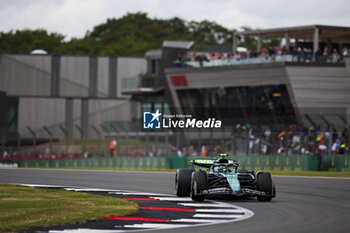 2024-07-05 - 14 ALONSO Fernando (spa), Aston Martin F1 Team AMR24, action during the Formula 1 Qatar Airways British Grand Prix 2024, 12th round of the 2024 Formula One World Championship from July 5 to 7, 2024 on the Silverstone Circuit, in Silverstone, United Kingdom - F1 - BRITISH GRAND PRIX 2024 - FORMULA 1 - MOTORS