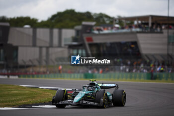 2024-07-05 - 14 ALONSO Fernando (spa), Aston Martin F1 Team AMR24, action during the Formula 1 Qatar Airways British Grand Prix 2024, 12th round of the 2024 Formula One World Championship from July 5 to 7, 2024 on the Silverstone Circuit, in Silverstone, United Kingdom - F1 - BRITISH GRAND PRIX 2024 - FORMULA 1 - MOTORS