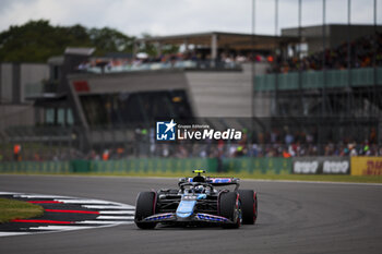 2024-07-05 - 10 GASLY Pierre (fra), Alpine F1 Team A524, action during the Formula 1 Qatar Airways British Grand Prix 2024, 12th round of the 2024 Formula One World Championship from July 5 to 7, 2024 on the Silverstone Circuit, in Silverstone, United Kingdom - F1 - BRITISH GRAND PRIX 2024 - FORMULA 1 - MOTORS