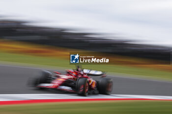 2024-07-05 - 16 LECLERC Charles (mco), Scuderia Ferrari SF-24, action during the Formula 1 Qatar Airways British Grand Prix 2024, 12th round of the 2024 Formula One World Championship from July 5 to 7, 2024 on the Silverstone Circuit, in Silverstone, United Kingdom - F1 - BRITISH GRAND PRIX 2024 - FORMULA 1 - MOTORS