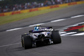 2024-07-05 - 02 SARGEANT Logan (usa), Williams Racing FW46, action during the Formula 1 Qatar Airways British Grand Prix 2024, 12th round of the 2024 Formula One World Championship from July 5 to 7, 2024 on the Silverstone Circuit, in Silverstone, United Kingdom - F1 - BRITISH GRAND PRIX 2024 - FORMULA 1 - MOTORS