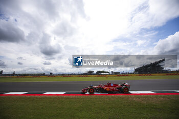 2024-07-05 - 55 SAINZ Carlos (spa), Scuderia Ferrari SF-24, action during the Formula 1 Qatar Airways British Grand Prix 2024, 12th round of the 2024 Formula One World Championship from July 5 to 7, 2024 on the Silverstone Circuit, in Silverstone, United Kingdom - F1 - BRITISH GRAND PRIX 2024 - FORMULA 1 - MOTORS