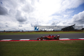 2024-07-05 - 16 LECLERC Charles (mco), Scuderia Ferrari SF-24, action during the Formula 1 Qatar Airways British Grand Prix 2024, 12th round of the 2024 Formula One World Championship from July 5 to 7, 2024 on the Silverstone Circuit, in Silverstone, United Kingdom - F1 - BRITISH GRAND PRIX 2024 - FORMULA 1 - MOTORS