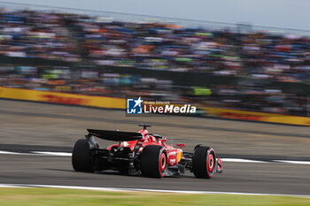 2024-07-05 - 16 LECLERC Charles (mco), Scuderia Ferrari SF-24, action during the Formula 1 Qatar Airways British Grand Prix 2024, 12th round of the 2024 Formula One World Championship from July 5 to 7, 2024 on the Silverstone Circuit, in Silverstone, United Kingdom - F1 - BRITISH GRAND PRIX 2024 - FORMULA 1 - MOTORS