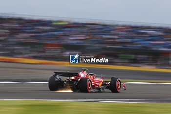 2024-07-05 - 55 SAINZ Carlos (spa), Scuderia Ferrari SF-24, action during the Formula 1 Qatar Airways British Grand Prix 2024, 12th round of the 2024 Formula One World Championship from July 5 to 7, 2024 on the Silverstone Circuit, in Silverstone, United Kingdom - F1 - BRITISH GRAND PRIX 2024 - FORMULA 1 - MOTORS