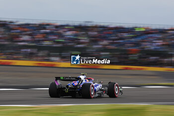 2024-07-05 - 22 TSUNODA Yuki (jap), Visa Cash App RB F1 Team VCARB 01, action during the Formula 1 Qatar Airways British Grand Prix 2024, 12th round of the 2024 Formula One World Championship from July 5 to 7, 2024 on the Silverstone Circuit, in Silverstone, United Kingdom - F1 - BRITISH GRAND PRIX 2024 - FORMULA 1 - MOTORS