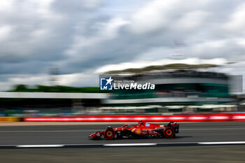 2024-07-05 - 55 SAINZ Carlos (spa), Scuderia Ferrari SF-24, action during the Formula 1 Qatar Airways British Grand Prix 2024, 12th round of the 2024 Formula One World Championship from July 5 to 7, 2024 on the Silverstone Circuit, in Silverstone, United Kingdom - F1 - BRITISH GRAND PRIX 2024 - FORMULA 1 - MOTORS