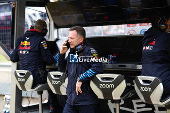 2024-07-05 - HORNER Christian (gbr), Team Principal of Red Bull Racing, portrait during the Formula 1 Qatar Airways British Grand Prix 2024, 12th round of the 2024 Formula One World Championship from July 5 to 7, 2024 on the Silverstone Circuit, in Silverstone, United Kingdom - F1 - BRITISH GRAND PRIX 2024 - FORMULA 1 - MOTORS