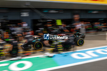 2024-07-05 - 63 RUSSELL George (gbr), Mercedes AMG F1 Team W15, action during the Formula 1 Qatar Airways British Grand Prix 2024, 12th round of the 2024 Formula One World Championship from July 5 to 7, 2024 on the Silverstone Circuit, in Silverstone, United Kingdom - F1 - BRITISH GRAND PRIX 2024 - FORMULA 1 - MOTORS