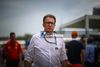 2024-07-21 - Nikolas Tombazis, Technical director for the Formula One Group, during the Hungarian GP, Budapest 18-21 July 2024 Formula 1 World championship 2024. - FORMULA 1 HUNGARIAN GRAND PRIX 2024 - RACE - FORMULA 1 - MOTORS