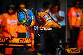 2024-07-21 - 81 Oscar Piastri, (AUS) McLaren Mercedes during the Hungarian GP, Budapest 18-21 July 2024 Formula 1 World championship 2024. - FORMULA 1 HUNGARIAN GRAND PRIX 2024 - RACE - FORMULA 1 - MOTORS