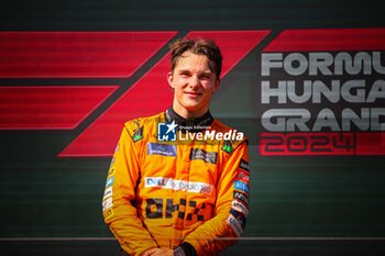 2024-07-21 - 81 Oscar Piastri, (AUS) McLaren Mercedes during the Hungarian GP, Budapest 18-21 July 2024 Formula 1 World championship 2024. - FORMULA 1 HUNGARIAN GRAND PRIX 2024 - RACE - FORMULA 1 - MOTORS