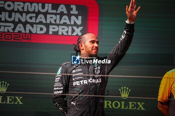 2024-07-21 - 44 Lewis Hamilton, (GRB) AMG Mercedes Ineos during the Hungarian GP, Budapest 18-21 July 2024 Formula 1 World championship 2024. - FORMULA 1 HUNGARIAN GRAND PRIX 2024 - RACE - FORMULA 1 - MOTORS