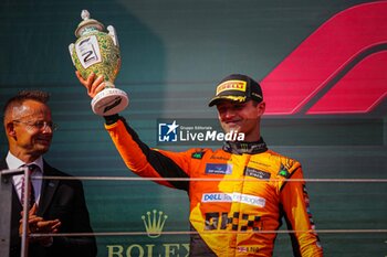 2024-07-21 - 04 Lando Norris, (GRB) McLaren Mercedes during the Hungarian GP, Budapest 18-21 July 2024 Formula 1 World championship 2024. - FORMULA 1 HUNGARIAN GRAND PRIX 2024 - RACE - FORMULA 1 - MOTORS