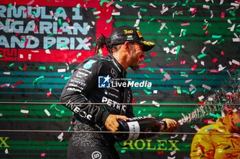 2024-07-21 - 44 Lewis Hamilton, (GRB) AMG Mercedes Ineos during the Hungarian GP, Budapest 18-21 July 2024 Formula 1 World championship 2024. - FORMULA 1 HUNGARIAN GRAND PRIX 2024 - RACE - FORMULA 1 - MOTORS