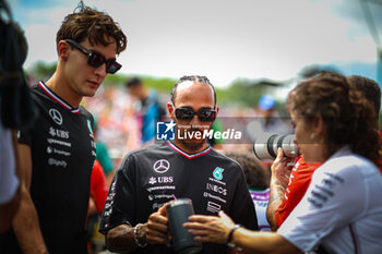 2024-07-21 - 44 Lewis Hamilton, (GRB) AMG Mercedes Ineos during the Hungarian GP, Budapest 18-21 July 2024 Formula 1 World championship 2024. - FORMULA 1 HUNGARIAN GRAND PRIX 2024 - RACE - FORMULA 1 - MOTORS