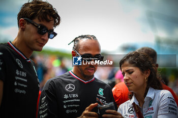 2024-07-21 - 44 Lewis Hamilton, (GRB) AMG Mercedes Ineos during the Hungarian GP, Budapest 18-21 July 2024 Formula 1 World championship 2024. - FORMULA 1 HUNGARIAN GRAND PRIX 2024 - RACE - FORMULA 1 - MOTORS