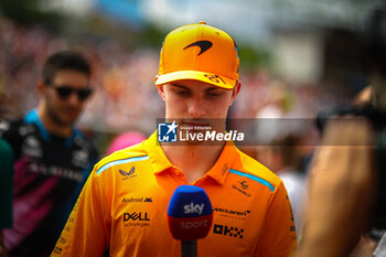 2024-07-21 - 81 Oscar Piastri, (AUS) McLaren Mercedes during the Hungarian GP, Budapest 18-21 July 2024 Formula 1 World championship 2024. - FORMULA 1 HUNGARIAN GRAND PRIX 2024 - RACE - FORMULA 1 - MOTORS