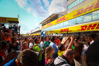 2024-07-21 - Podium of the race, during the Hungarian GP, Budapest 18-21 July 2024 Formula 1 World championship 2024. - FORMULA 1 HUNGARIAN GRAND PRIX 2024 - RACE - FORMULA 1 - MOTORS