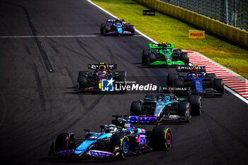 2024-07-21 - 31 Esteban Ocon, (FRA) Alpine F1 Team during the Hungarian GP, Budapest 18-21 July 2024 Formula 1 World championship 2024. - FORMULA 1 HUNGARIAN GRAND PRIX 2024 - RACE - FORMULA 1 - MOTORS