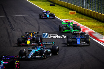 2024-07-21 - 63 George Russell, (GRB) AMG Mercedes Ineos during the Hungarian GP, Budapest 18-21 July 2024 Formula 1 World championship 2024. - FORMULA 1 HUNGARIAN GRAND PRIX 2024 - RACE - FORMULA 1 - MOTORS