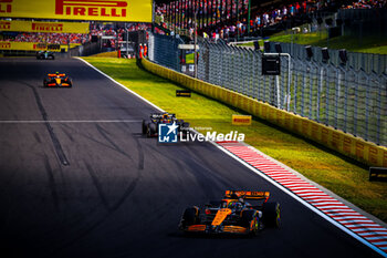 2024-07-21 - 81 Oscar Piastri, (AUS) McLaren Mercedes during the Hungarian GP, Budapest 18-21 July 2024 Formula 1 World championship 2024. - FORMULA 1 HUNGARIAN GRAND PRIX 2024 - RACE - FORMULA 1 - MOTORS