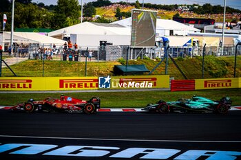 2024-07-21 - 55 Carlos Sainz, (ESP) Scuderia Ferrari during the Hungarian GP, Budapest 18-21 July 2024 Formula 1 World championship 2024. - FORMULA 1 HUNGARIAN GRAND PRIX 2024 - RACE - FORMULA 1 - MOTORS