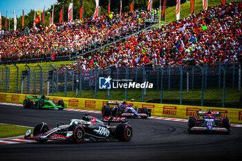 2024-07-21 - 20 Kevin Magnussen, (DAN) Haas F1 Team during the Hungarian GP, Budapest 18-21 July 2024 Formula 1 World championship 2024. - FORMULA 1 HUNGARIAN GRAND PRIX 2024 - RACE - FORMULA 1 - MOTORS