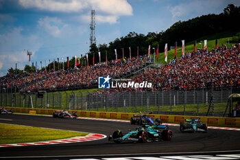 2024-07-21 - 14 Fernando Alonso, (ESP) Aramco Aston Martin Mercedes during the Hungarian GP, Budapest 18-21 July 2024 Formula 1 World championship 2024. - FORMULA 1 HUNGARIAN GRAND PRIX 2024 - RACE - FORMULA 1 - MOTORS