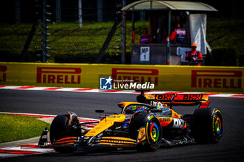 2024-07-21 - 81 Oscar Piastri, (AUS) McLaren Mercedes during the Hungarian GP, Budapest 18-21 July 2024 Formula 1 World championship 2024. - FORMULA 1 HUNGARIAN GRAND PRIX 2024 - RACE - FORMULA 1 - MOTORS