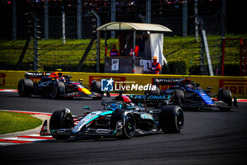 2024-07-21 - 63 George Russell, (GRB) AMG Mercedes Ineos during the Hungarian GP, Budapest 18-21 July 2024 Formula 1 World championship 2024. - FORMULA 1 HUNGARIAN GRAND PRIX 2024 - RACE - FORMULA 1 - MOTORS