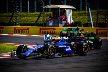 2024-07-21 - 02 Logan Sargeant, (USA) Williams Mercedes during the Hungarian GP, Budapest 18-21 July 2024 Formula 1 World championship 2024. - FORMULA 1 HUNGARIAN GRAND PRIX 2024 - RACE - FORMULA 1 - MOTORS