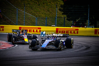 2024-07-21 - 02 Logan Sargeant, (USA) Williams Mercedes during the Hungarian GP, Budapest 18-21 July 2024 Formula 1 World championship 2024. - FORMULA 1 HUNGARIAN GRAND PRIX 2024 - RACE - FORMULA 1 - MOTORS