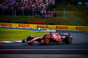 2024-07-21 - 16 Charles Leclerc, (MON) Scuderia Ferrari during the Hungarian GP, Budapest 18-21 July 2024 Formula 1 World championship 2024. - FORMULA 1 HUNGARIAN GRAND PRIX 2024 - RACE - FORMULA 1 - MOTORS