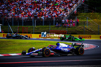 2024-07-21 - 22 Yuki Tsunoda, (JAP) Visa Cash App, Racing Bulls, Honda during the Hungarian GP, Budapest 18-21 July 2024 Formula 1 World championship 2024. - FORMULA 1 HUNGARIAN GRAND PRIX 2024 - RACE - FORMULA 1 - MOTORS