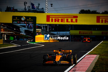 2024-07-21 - 81 Oscar Piastri, (AUS) McLaren Mercedes during the Hungarian GP, Budapest 18-21 July 2024 Formula 1 World championship 2024. - FORMULA 1 HUNGARIAN GRAND PRIX 2024 - RACE - FORMULA 1 - MOTORS