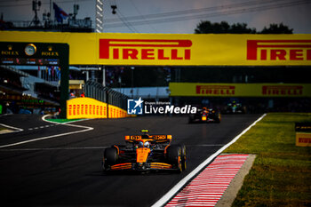 2024-07-21 - 04 Lando Norris, (GRB) McLaren Mercedes during the Hungarian GP, Budapest 18-21 July 2024 Formula 1 World championship 2024. - FORMULA 1 HUNGARIAN GRAND PRIX 2024 - RACE - FORMULA 1 - MOTORS